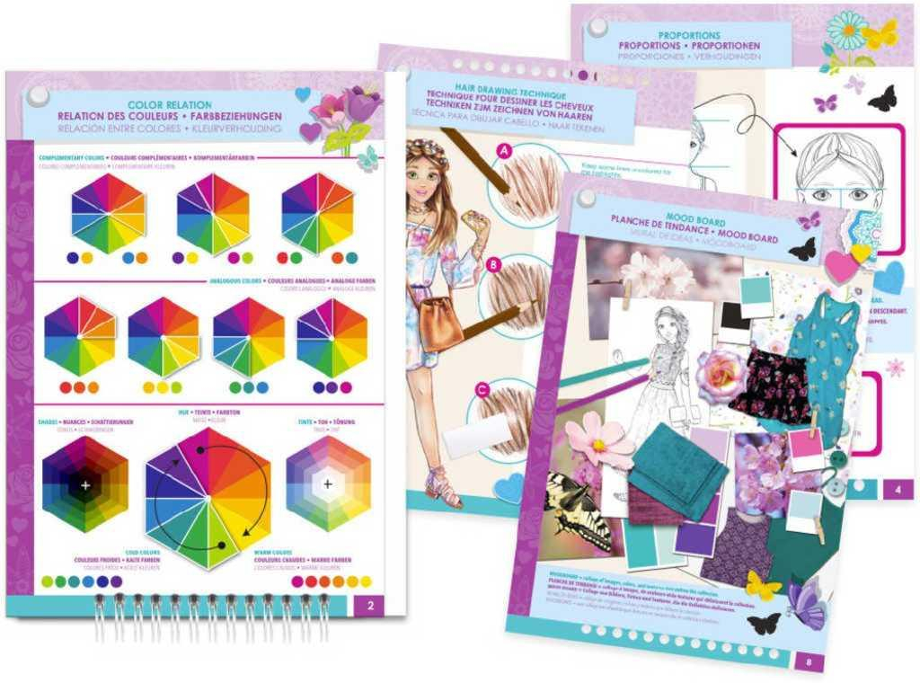 MAKE IT REAL Portfolio návrhářské Květiny kreativní set v krabici