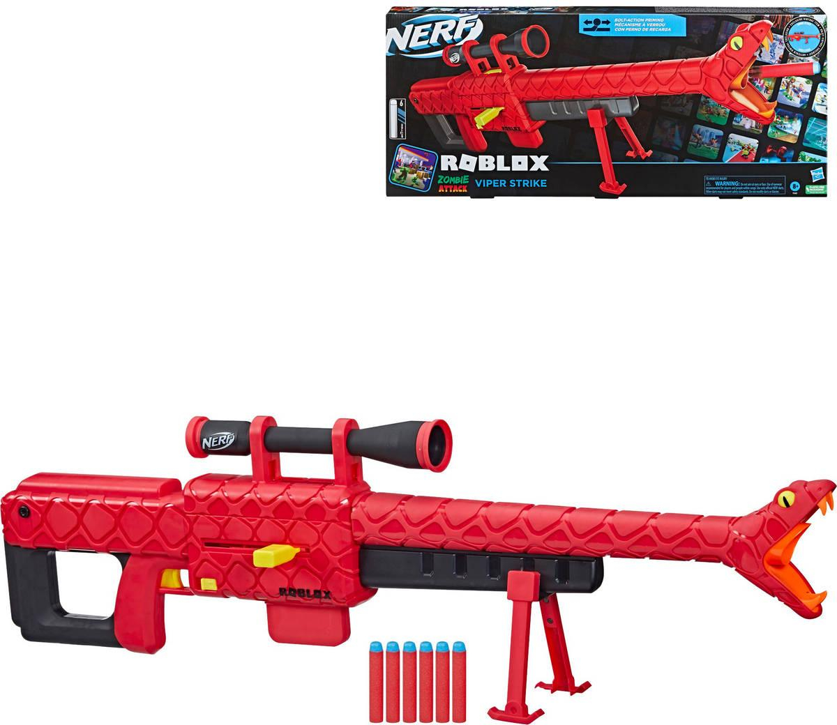 HASBRO NERF ROBLOX Cobra Viper Strike set blaster + 6 šipek Elite