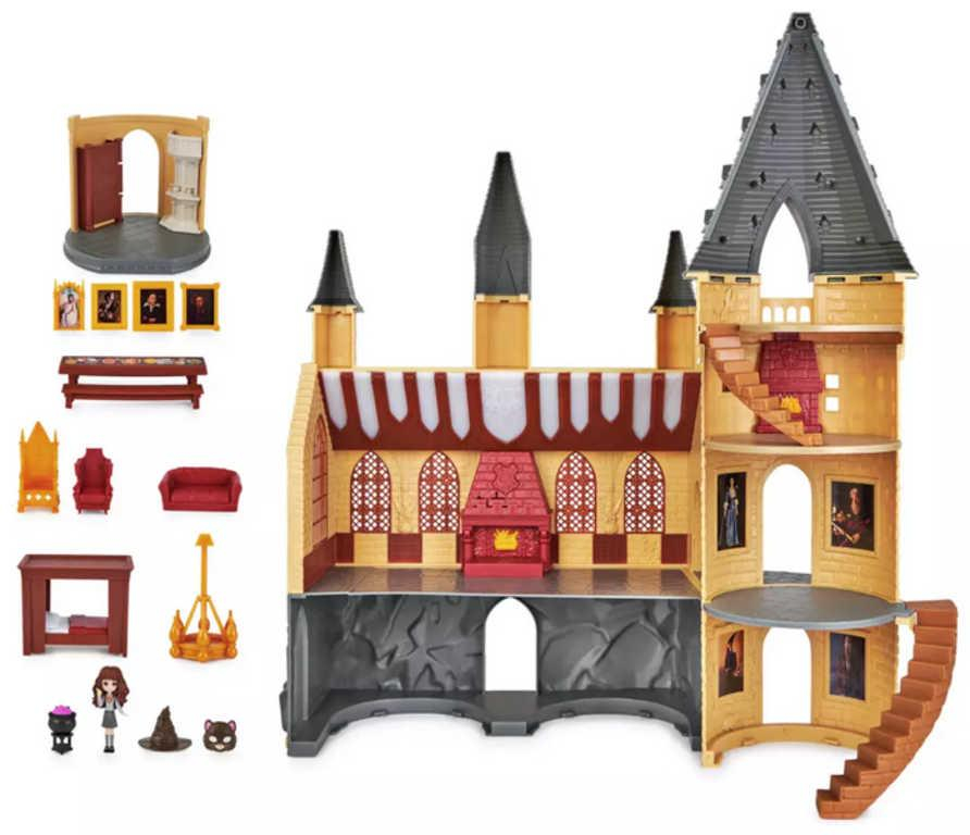 SPIN MASTER Hrad Harry Potter set s figurkou a doplňky na baterie Světlo Zvuk