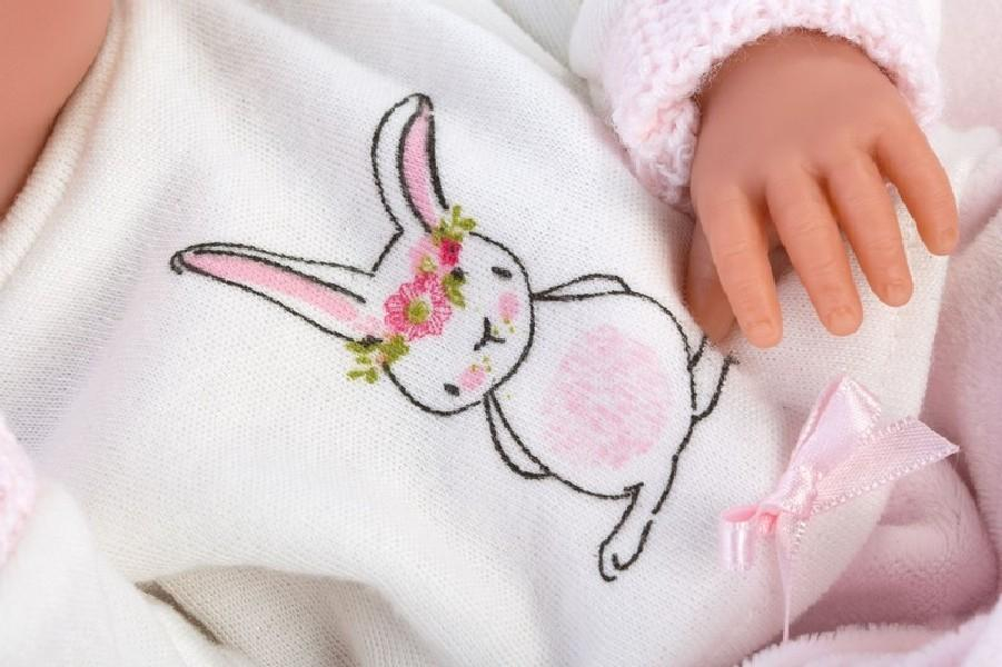 NEW BORN HOLČIČKA - realistická panenka miminko 35 cm