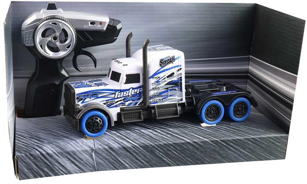 RC Auto tahač 20cm na vysílačku 2,4GHz na baterie USB 2 barvy