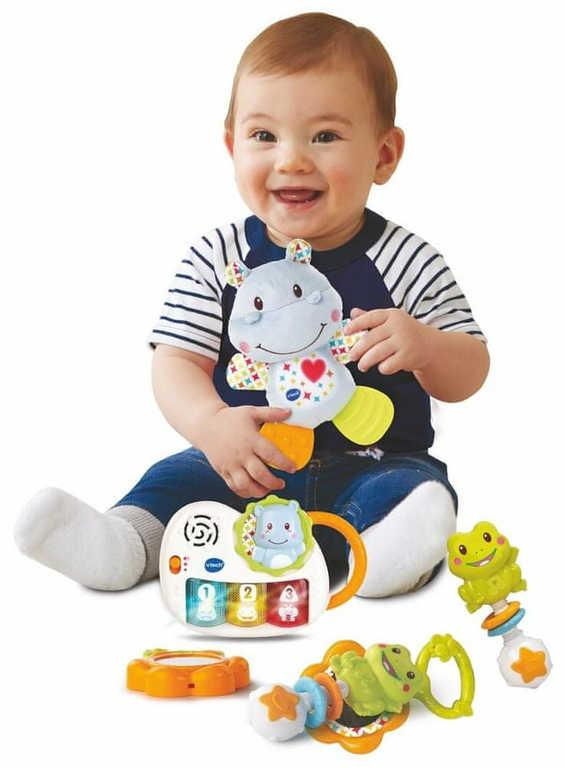 Vtech Baby První dárek pro miminko set 4 hračky klučičí na baterie Světlo Zvuk