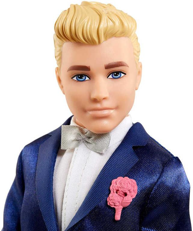 MATTEL BRB Barbie panák Ken ženich v obleku svatební set s doplňky