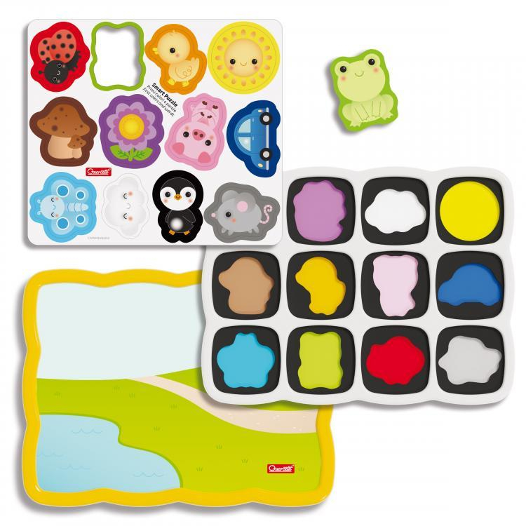 Quercetti 00231 Smart Puzzle Primi Colori