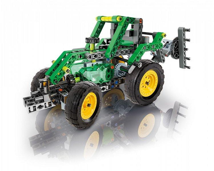 Mechanická laboratoř - Farmářský traktor, 10 modelů, 200 dílků