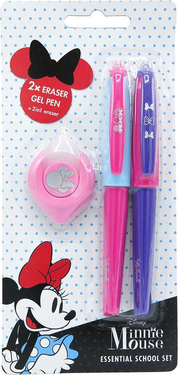 JIRI MODELS Pera gumovací Disney Minnie Mouse set 2ks s gumou
