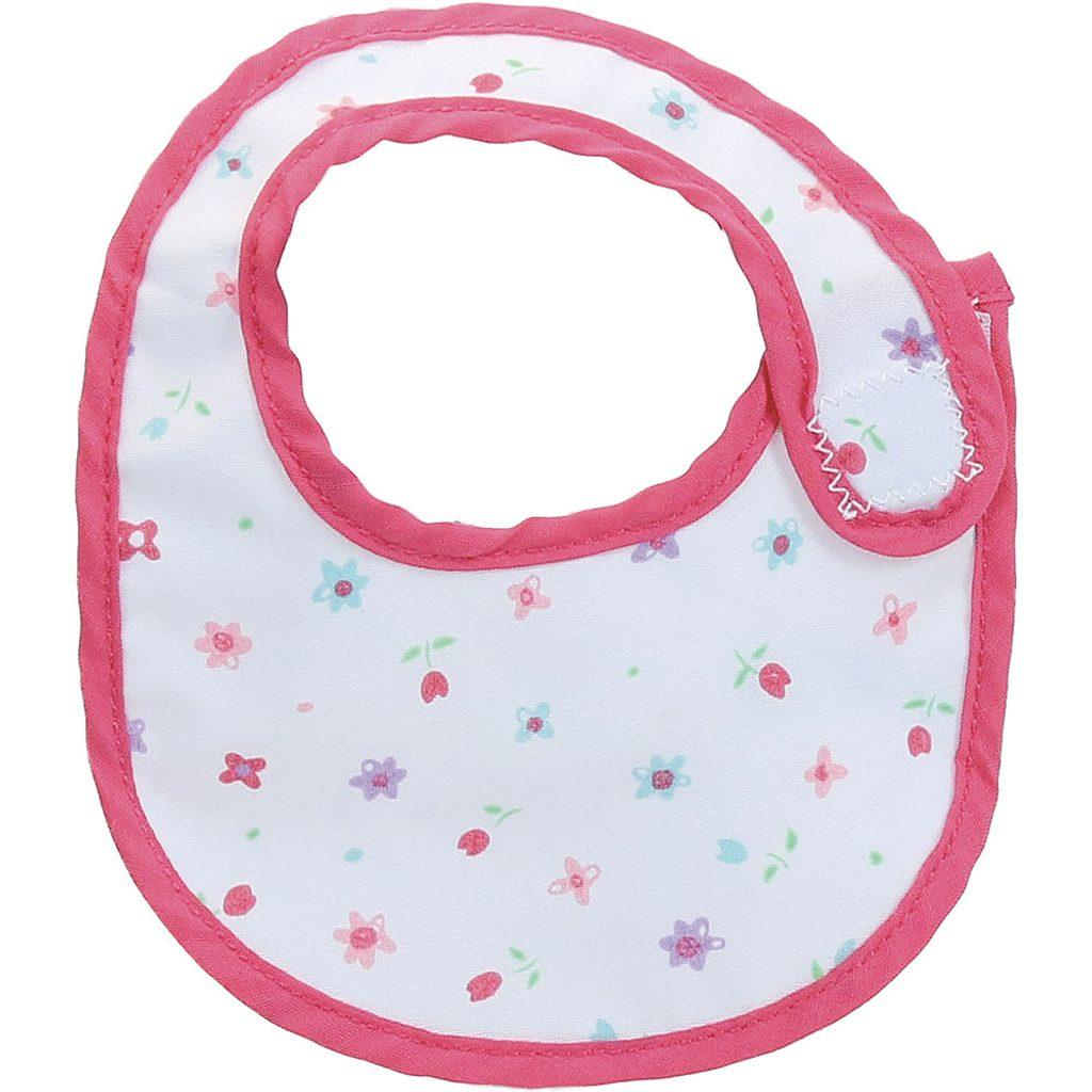 Petitcollin Sada 2 ks bryndáčků a 2 ks plenek pro panenky 36/40 cm