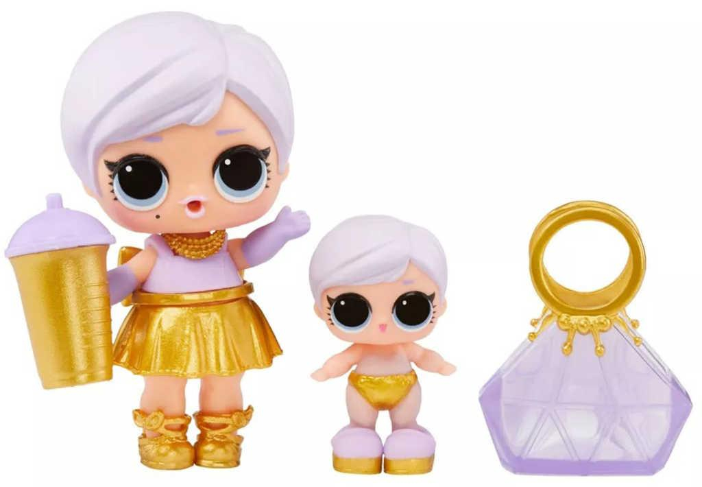 L.O.L. Surprise! Confetti Pop set narozeninová panenka + sestřička 10 překvapení 9 druhů