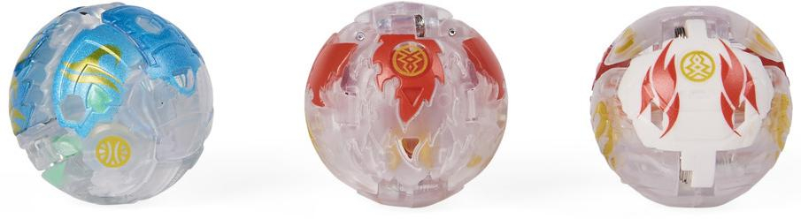 SPIN MASTER Bakugan Evolutions S4 startovací sada 3ks s Baku žetony a kartami