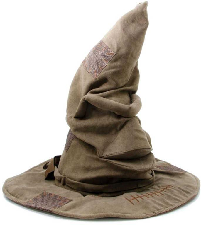 HARRY POTTER PLYŠ Mluvící interaktivní klobouk moudrý 43cm na baterie Zvuk