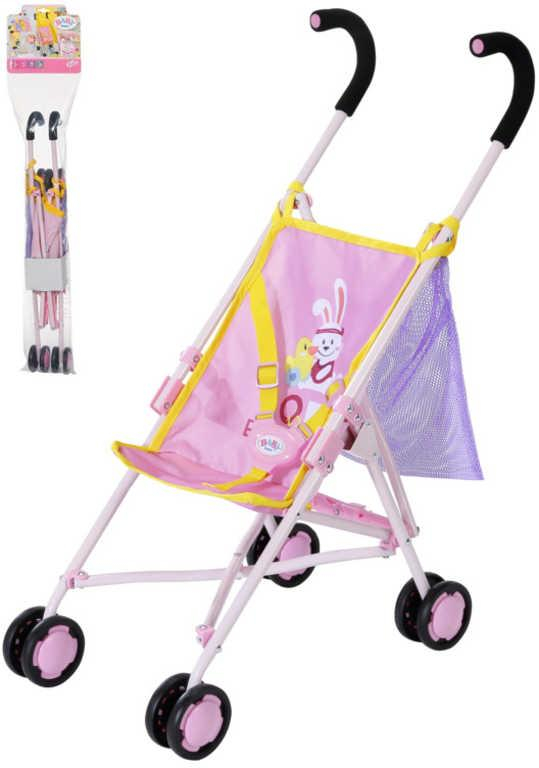 ZAPF BABY BORN Kočárek golfové hole se síťkou pro panenku miminko