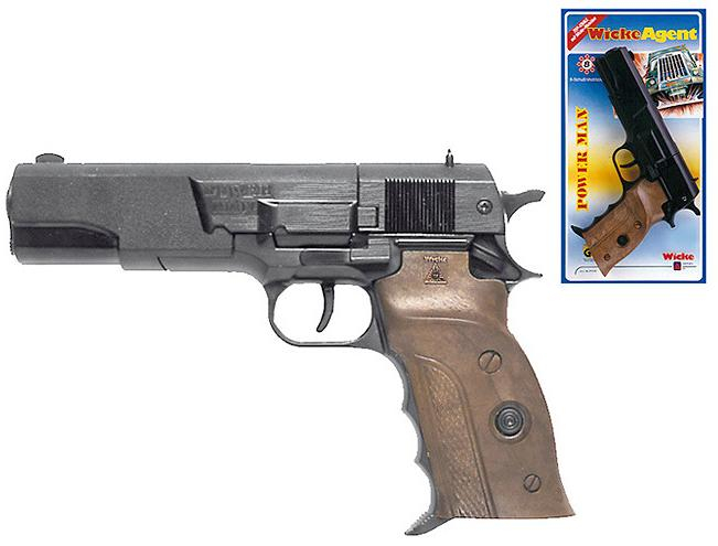 Kapslovka Power Man 22 cm 8" PISTOLE na kapsle
