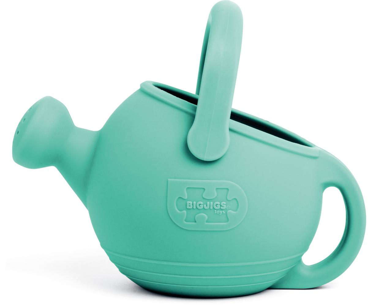 Bigjigs Toys Silikonová konvička zelená Eggshell