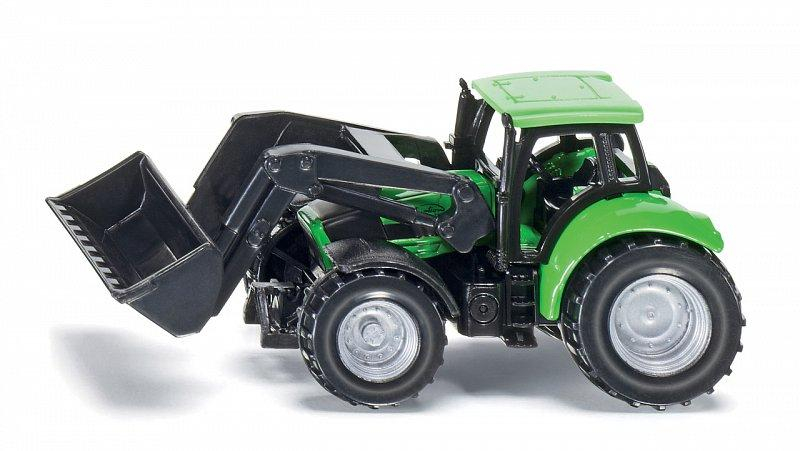 SIKU Blister - Traktor DEUTZ s čelním nakladačem