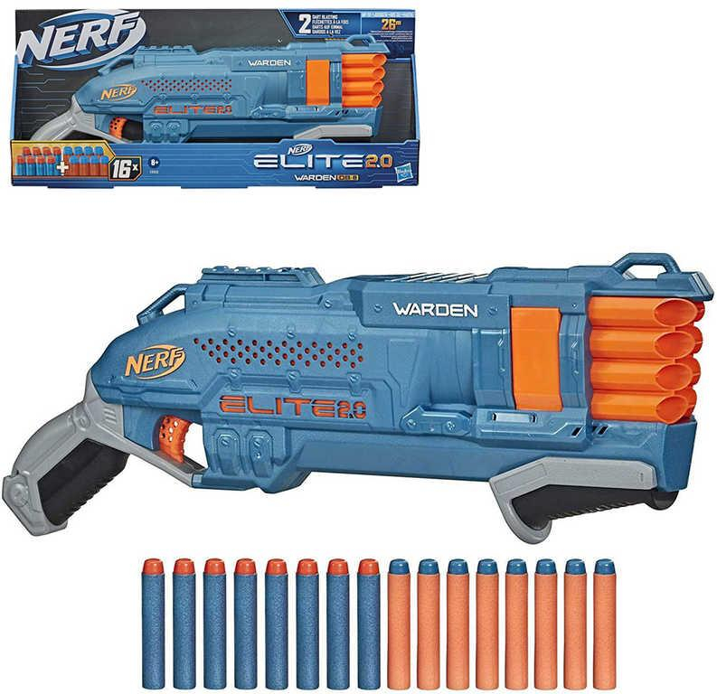 HASBRO NERF ELITE 2.0 Warden DB-8 Set blaster + 16 šipek