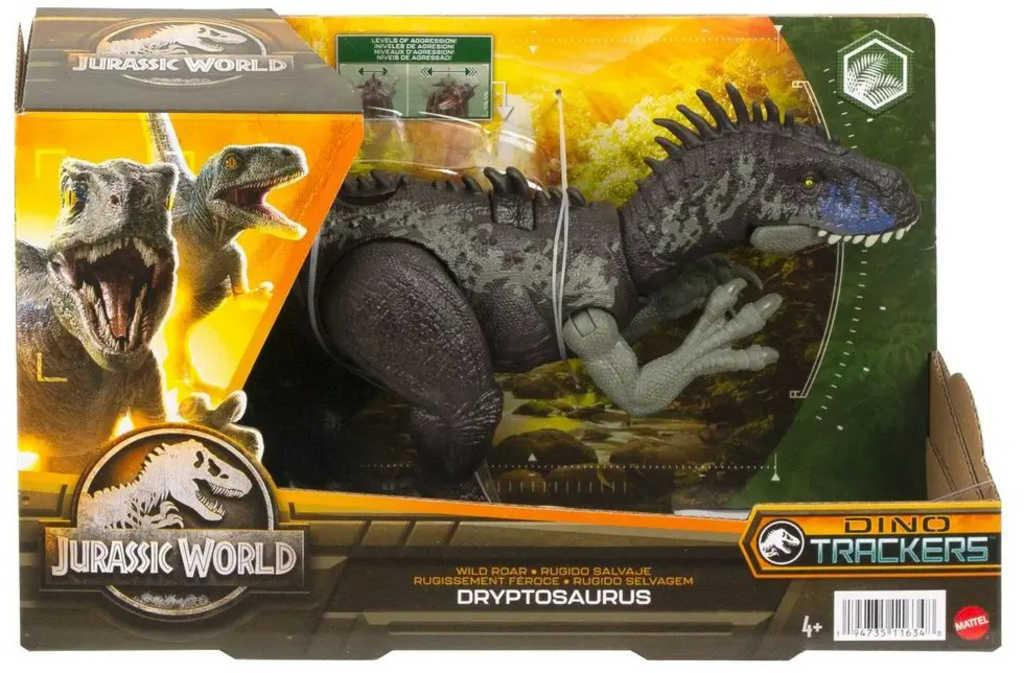 MATTEL Jurský svět: Nadvláda dinosaurus s divokým řevem na baterie 4 druhy Zvuk