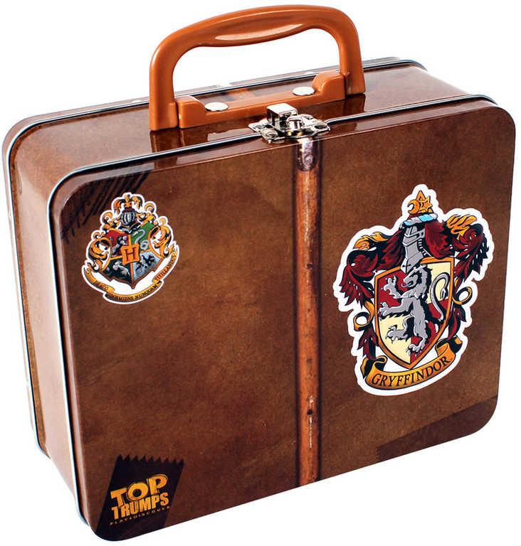 HRA Karetní Harry Potter Gryffindor v kovovém kufříku *SPOLEČENSKÉ HRY*