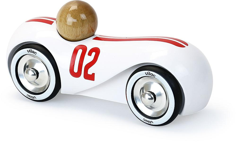 Vilac Dřevěné auto Streamline vintage bílé