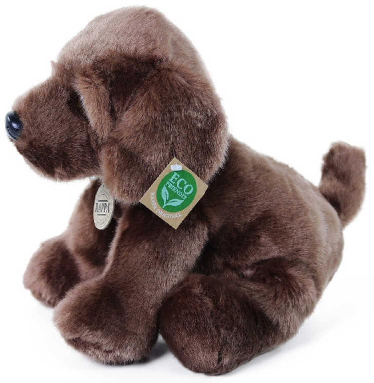 PLYŠ Pes Labrador 26cm hnědý Eco-Friendly exkluzivní *PLYŠOVÉ HRAČKY*