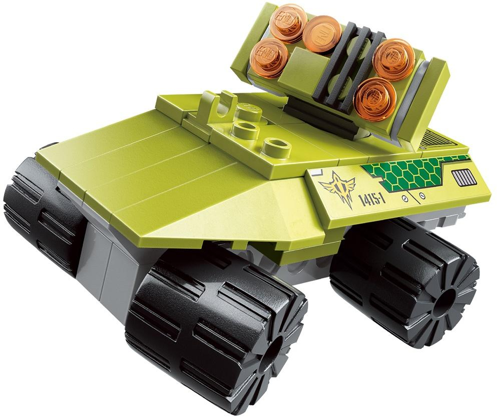Qman Thunder Expedition Battle Car 1415-1 Radarové auto Sky-eye