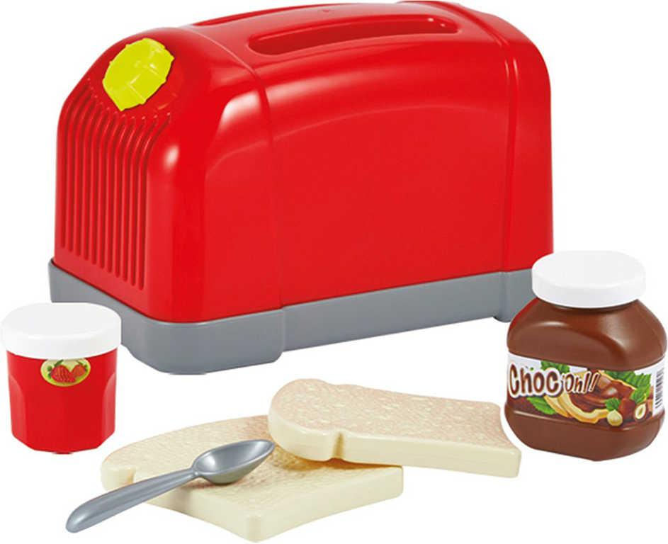 ECOIFFIER Baby set snídaňový velký s topinkovačem a kávovarem pro miminko