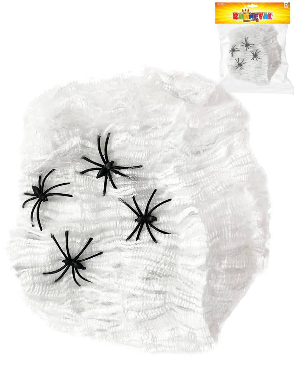 ds25981634_karneval_pavouci_sit_bila_se_4_pavouky_3cm_halloween_party_dekorace_2