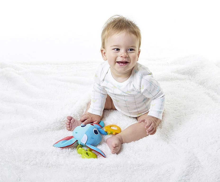 TINY LOVE Baby králíček Thomas vibrující chrastící s kousátkem pro miminko