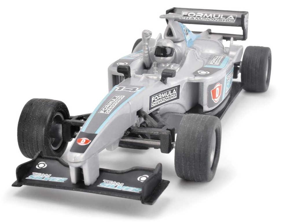 DICKIE Auto formule natahovací na šňůrku 14cm závodnička 3 barvy plast