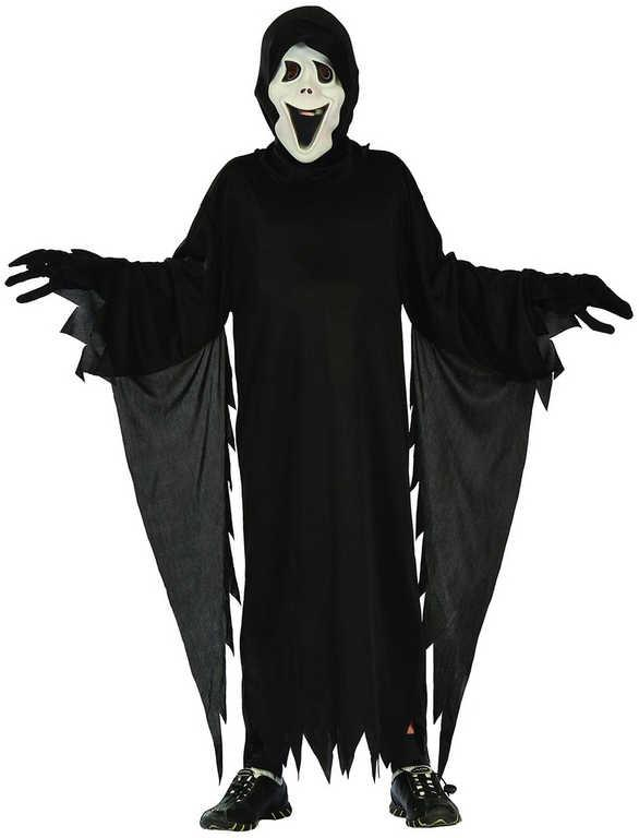 KARNEVAL Šaty démon vel.XS (92-104 cm) 3-4 roky *KOSTÝM*
