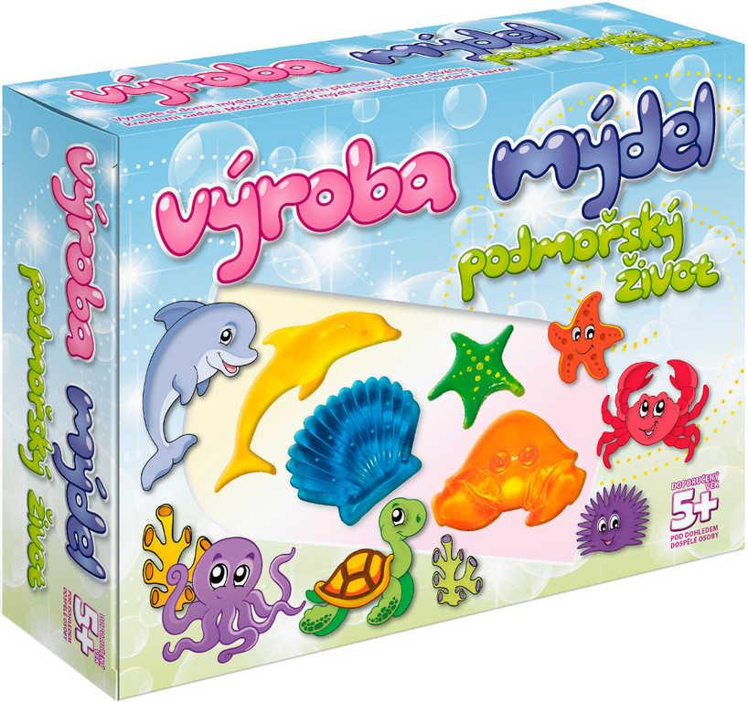 Výroba mýdel Podmořský život kreativní dětská sada pro výrobu mýdla