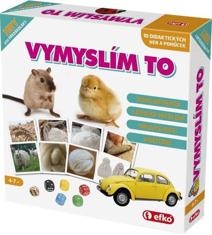 EFKO Soubor her Vymyslím to 10 didaktických her a pomůcek v krabici