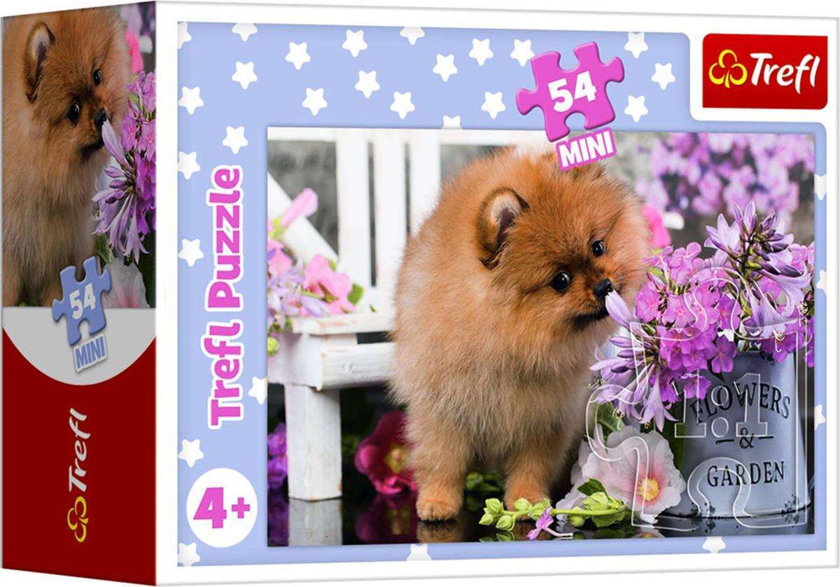 TREFL PUZZLE Mini Zvířátka mláďata 20x13cm 54 dílků skládačka 4 druhy