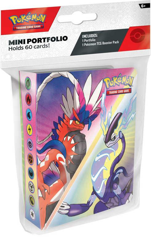 ADC Pokémon TCG SV01 Scarlet & Violet mini album na 60 karet + booster 10 karet