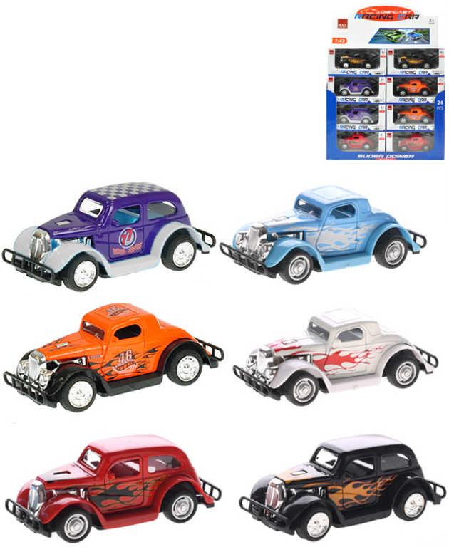 Auto historické Old Timer veterán 9cm zpětný chod 1:43 kov