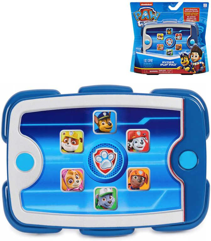 SPIN MASTER Paw Patrol Tablet Rydera na baterie Světlo Zvuk plast