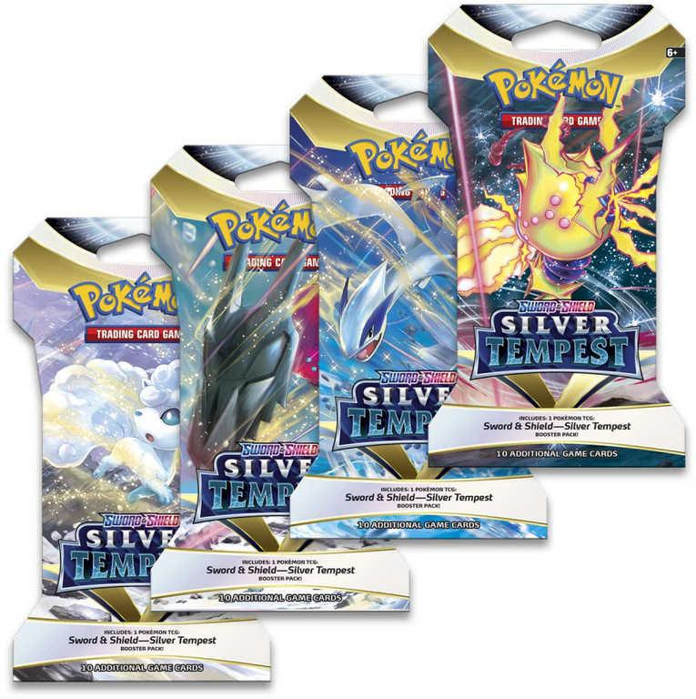 ADC Hra Pokémon TCG SWSH12 Silver Tempest booster set 10 karet blister