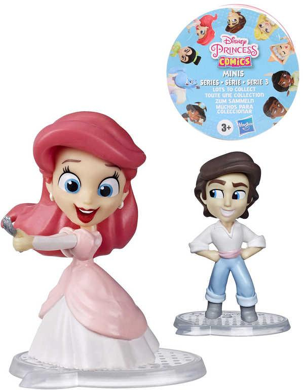 HASBRO Disney Princess Comics set panenka s nálepkou v krabici s překvapením