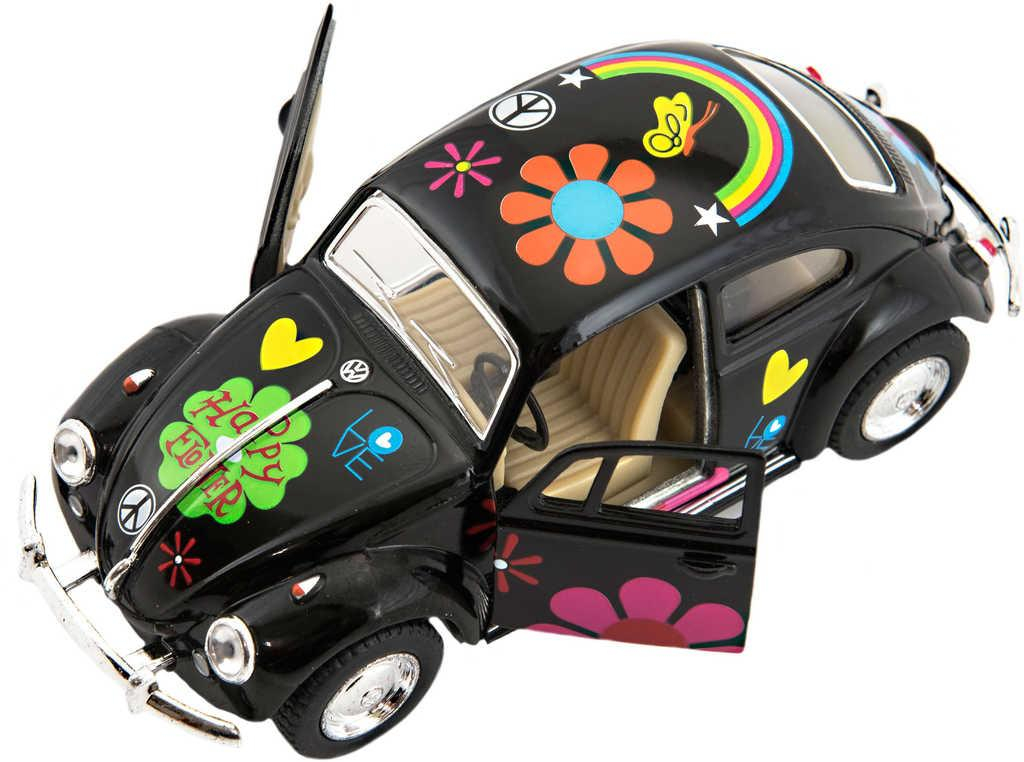 KINSMART Auto model 1:32 VW Classical Beetle kov PB 13cm 4 barvy
