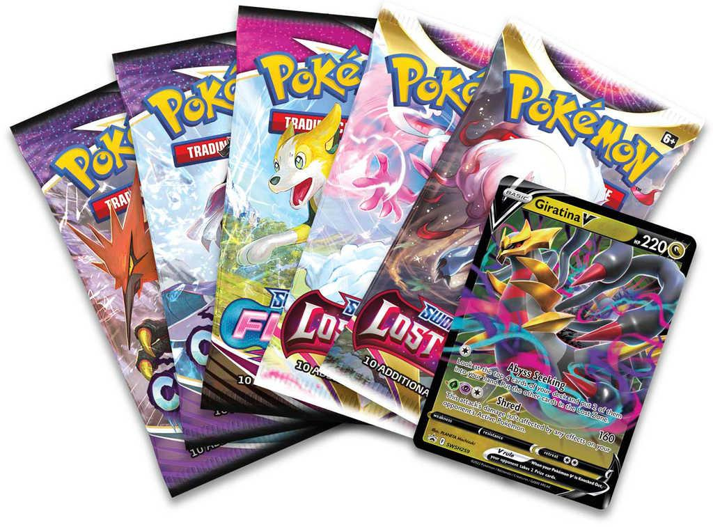ADC Hra Pokémon TCG: Hidden Potential Tin 5x booster v kovovém boxu 3 druhy
