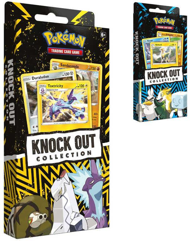 ADC Hra Pokémon TCG: Knock Out Collection set 2x booster s doplňky 2 druhy