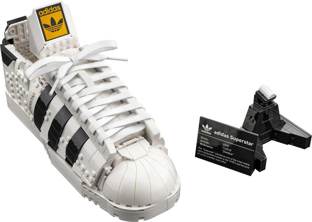 LEGO CREATOR Adidas Originals Superstar 3D model 10282 STAVEBNICE