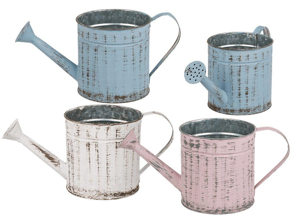 Kovová konvička na vodu, vintage provedení, cca 12 cm