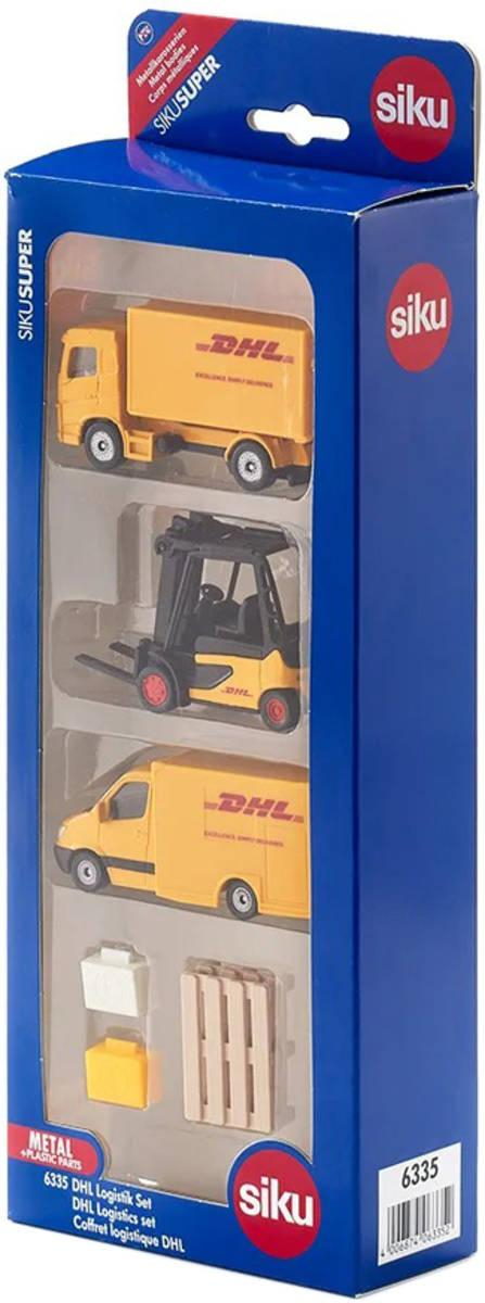 ds33760669_siku_logisticky_set_2_vozidla_dhl_s_vysokozdviznym_vozikem_a_doplnky_kov_6335_6