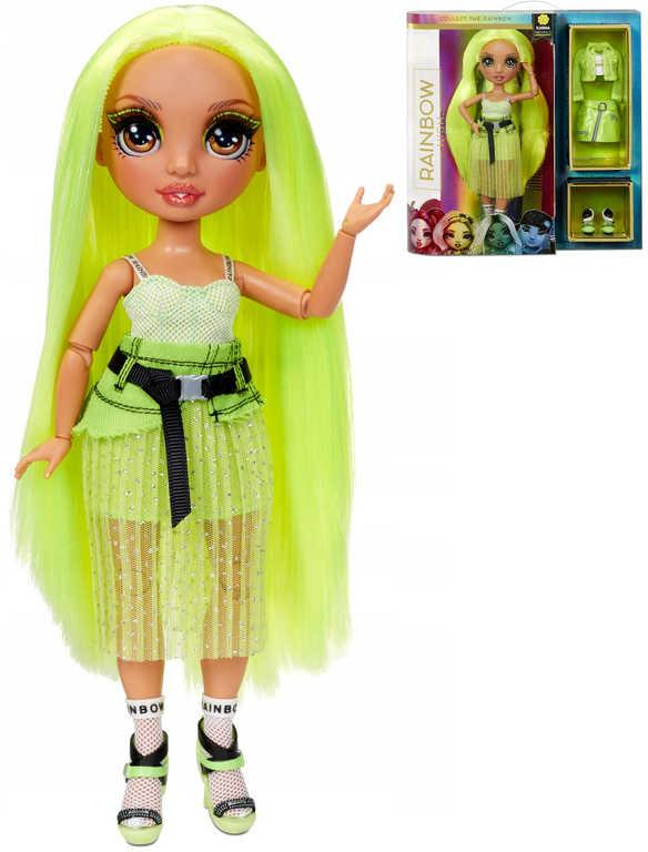 RAINBOW HIGH Fashion Karma Nichols módní panenka set s oblečky a doplňky