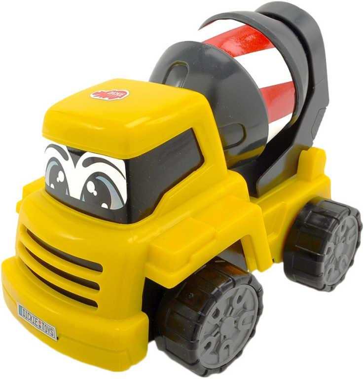 DICKIE Baby auto veselé pracovní Happy Builder s očima 3 barvy 3 druhy