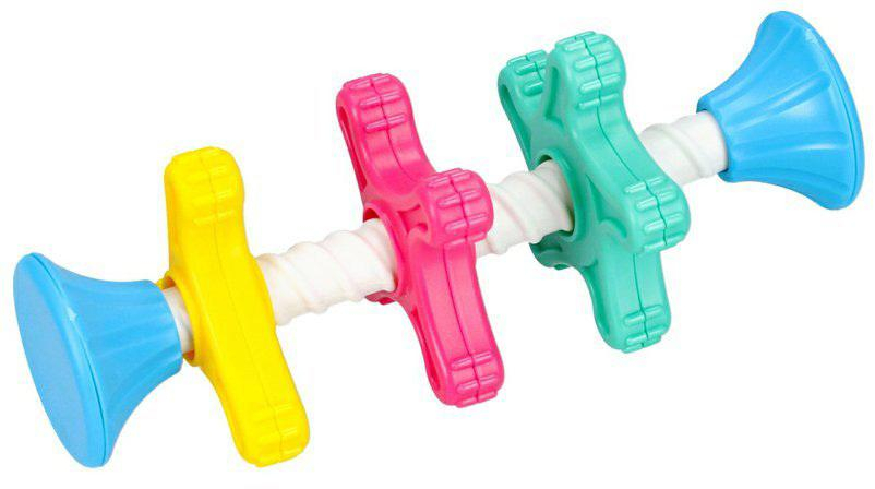 BAM BAM Baby Věž aktivní 21cm se třemi šroubovacími kroužky pro miminko