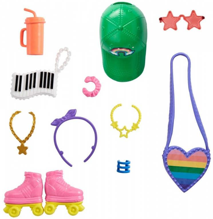 MATTEL BRB Módní příběhy tematické fashion doplňky pro panenku Barbie 4 druhy