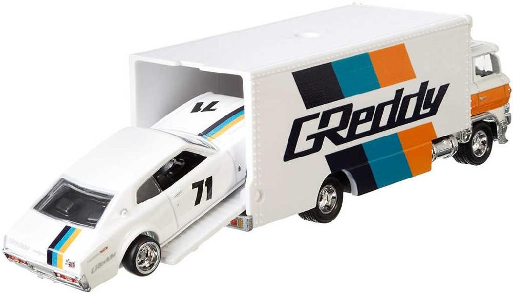 MATTEL HOT WHEELS Auto náklaďák týmový 1:64 kov různé druhy