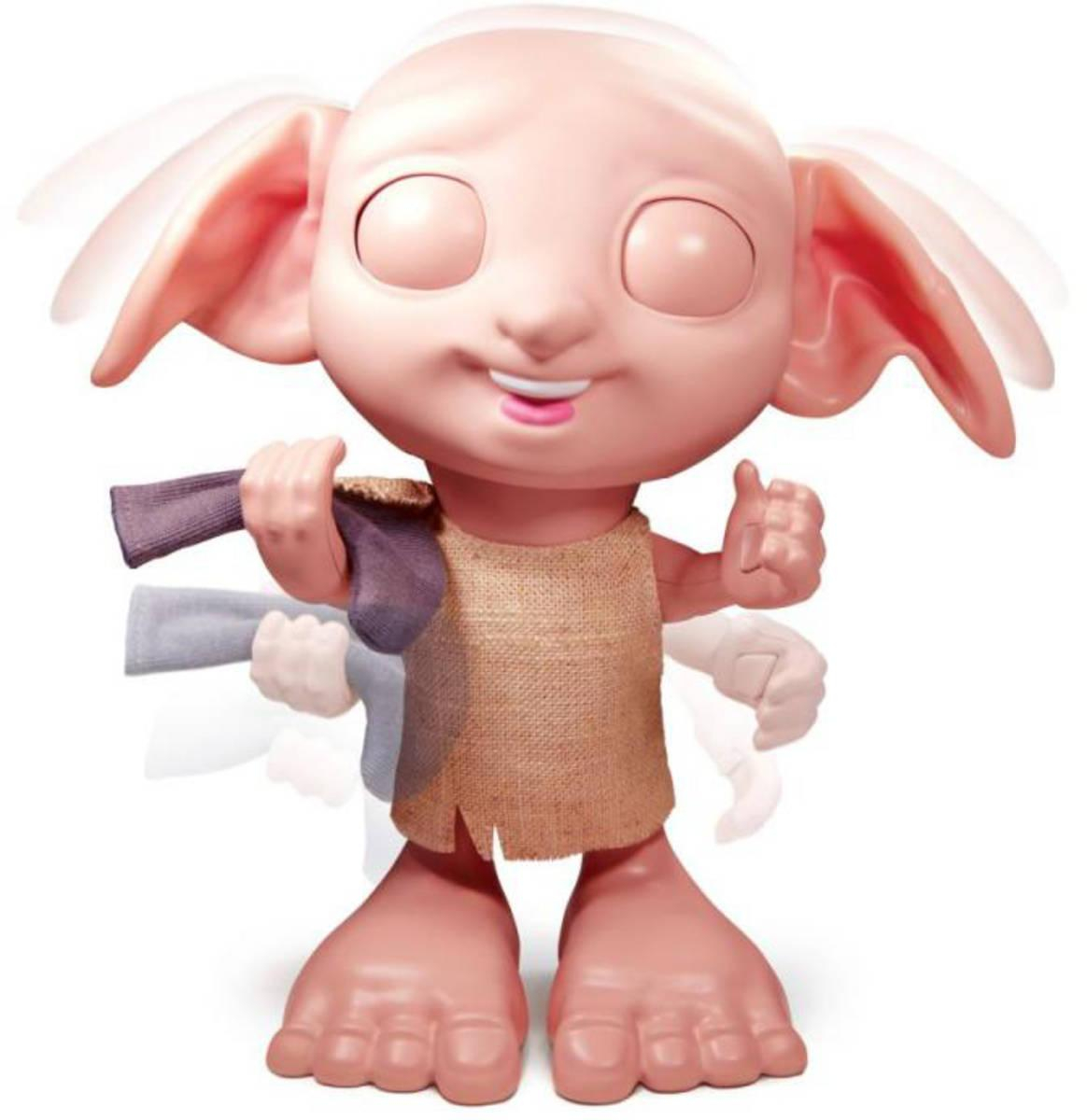 SPIN MASTER Skřítek Dobby (Harry Potter) interaktivní na baterie mluvící Zvuk CZ