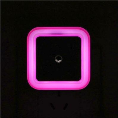 LED večerní lampička - Fialová